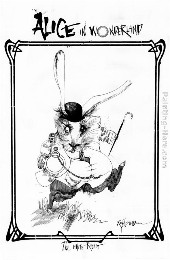 Ralph Steadman Art Alice in Wonderland
